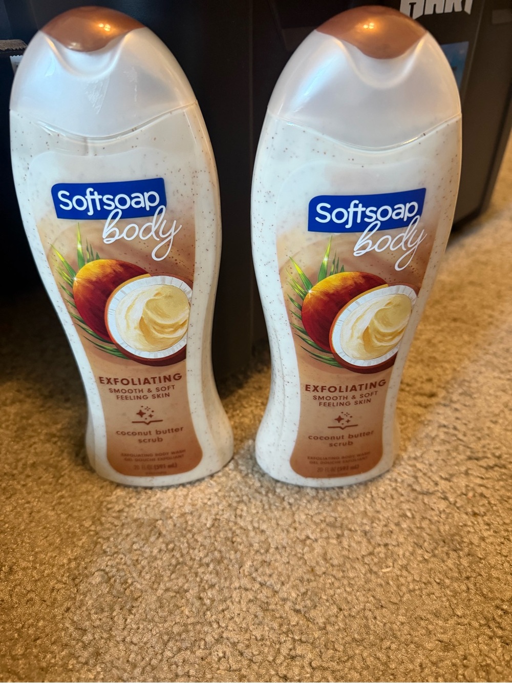 Softsoap Body Exfoliating Coconut Butter Scrub - Cream